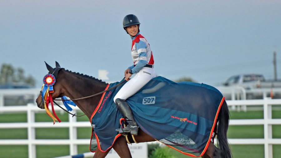 Gabby Nguyen and Pet Me Pet Me 2025 Fair Hill Champion