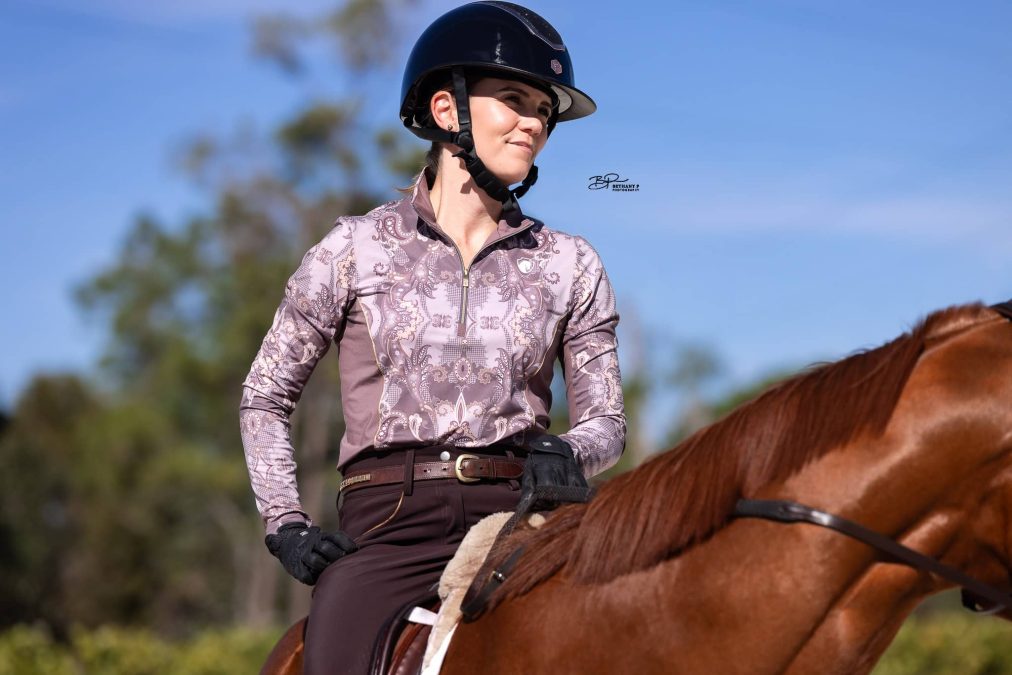 Alison O'Dywer on a horse