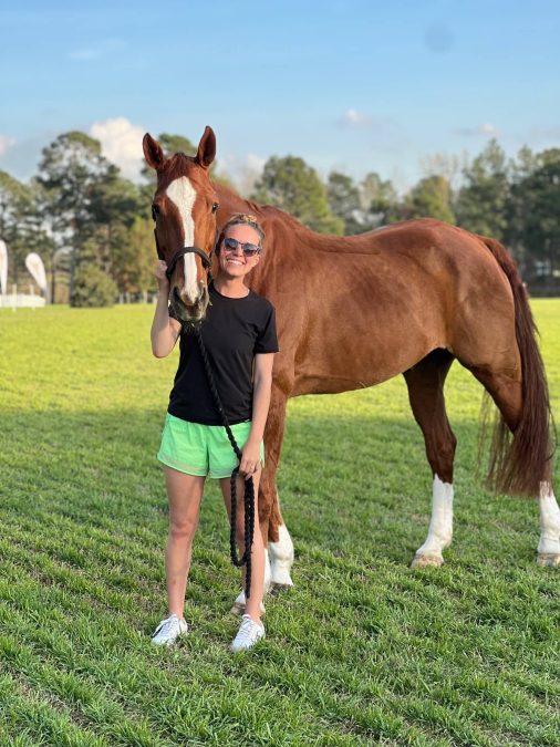Alison Zeitlin and horse Chester
