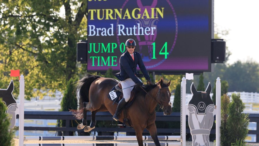 Brad Ruther jumping