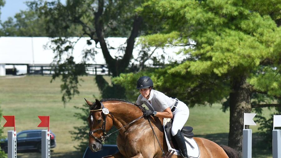 Jocelyn Brooks jumping