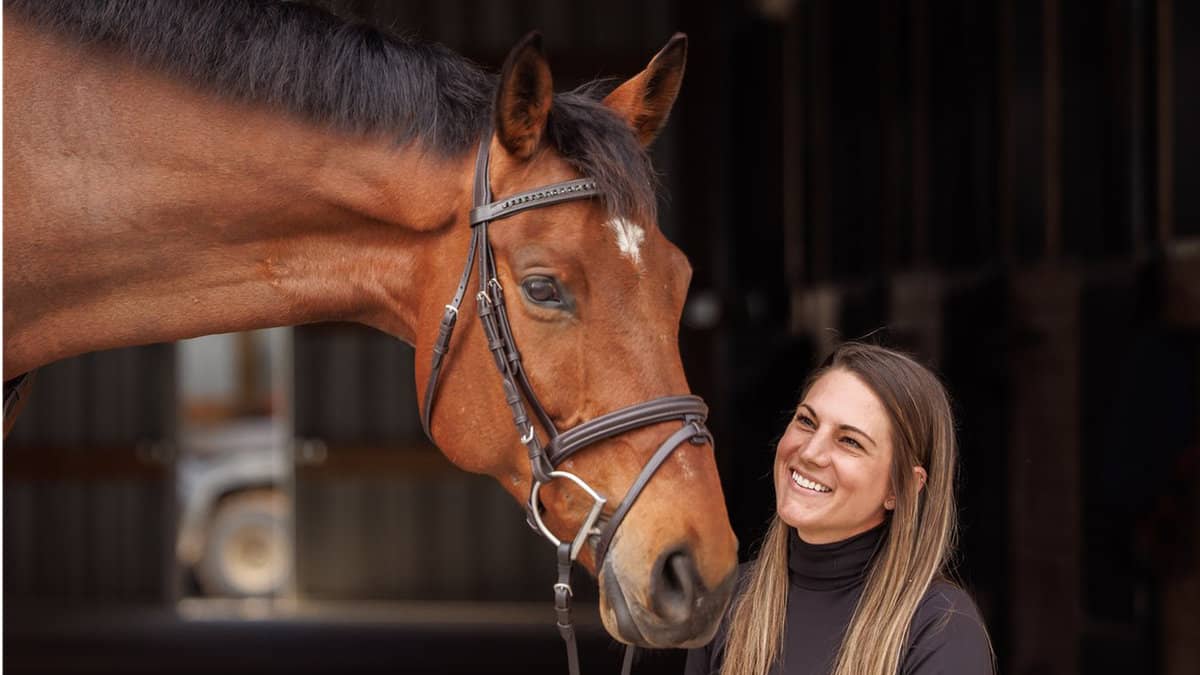 Kate Sand and horse