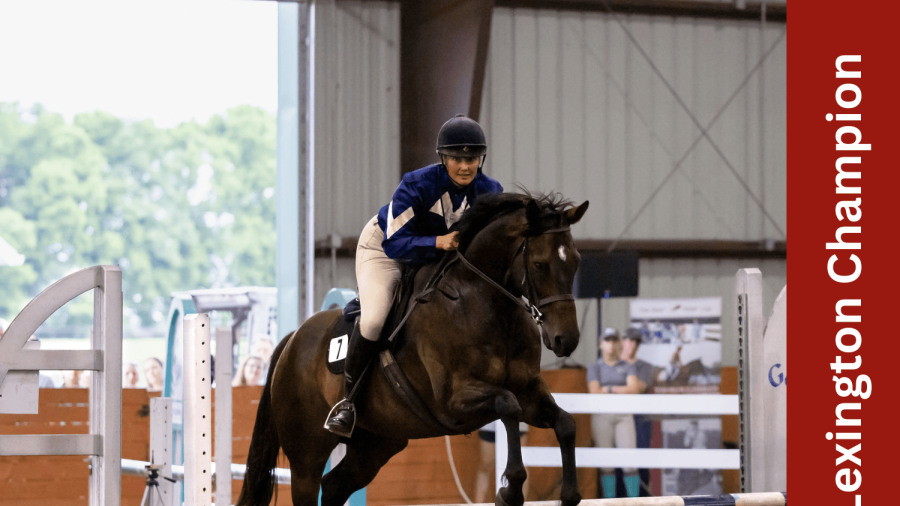Kristin VanMeter jumping 2025