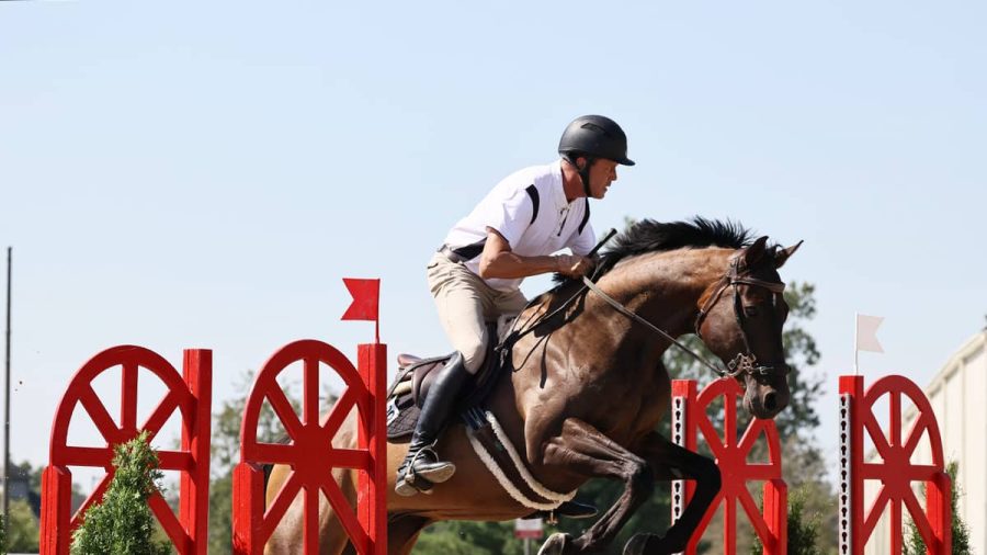 Scott Morrison jumping