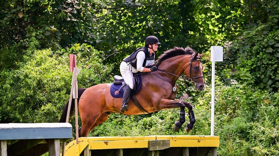 Kimberly Crowell jumping